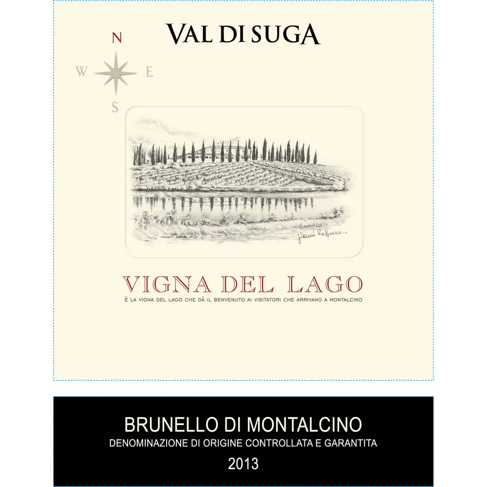 Val Di Suga Vigna Del Lago Brunello Di Montalcino DOCG Sangiovese 750ml