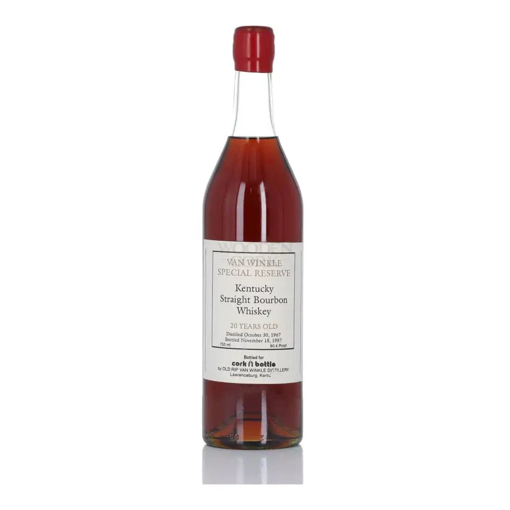 Van Winkle Family Reserve Bourbon 20 Year 1967-1987 CORK N BOTTLE Pick