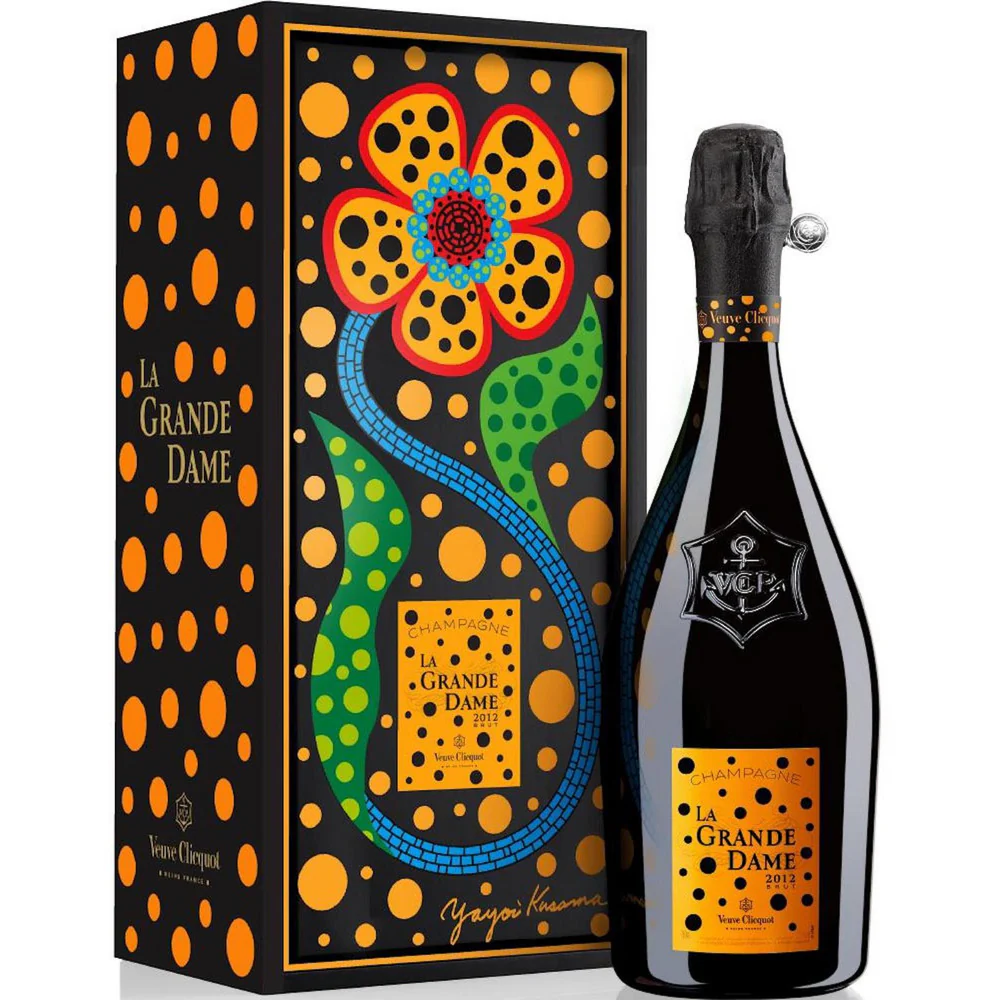 Veuve Clicquot La Grande Dame Yayoi Kusama Limited Edition In Gift Box 2012