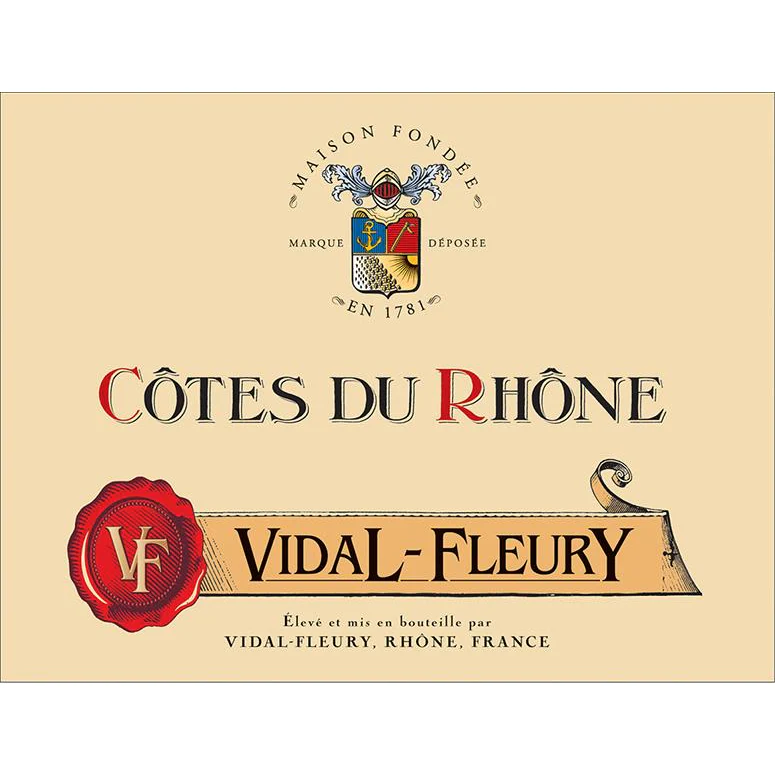 Vidal-Fleury Cotes Du Rhone Blanc 750ml