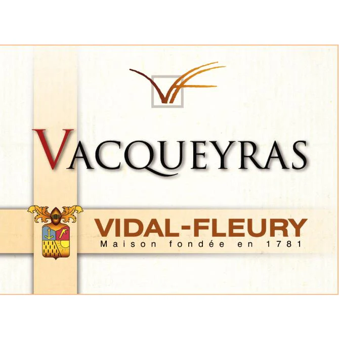 Vidal-Fleury Vacqueyras 750ml