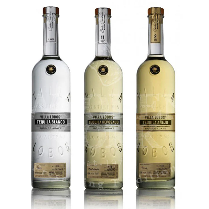 Villa Lobos Blanco, Reposado & Anejo Tequila Collection