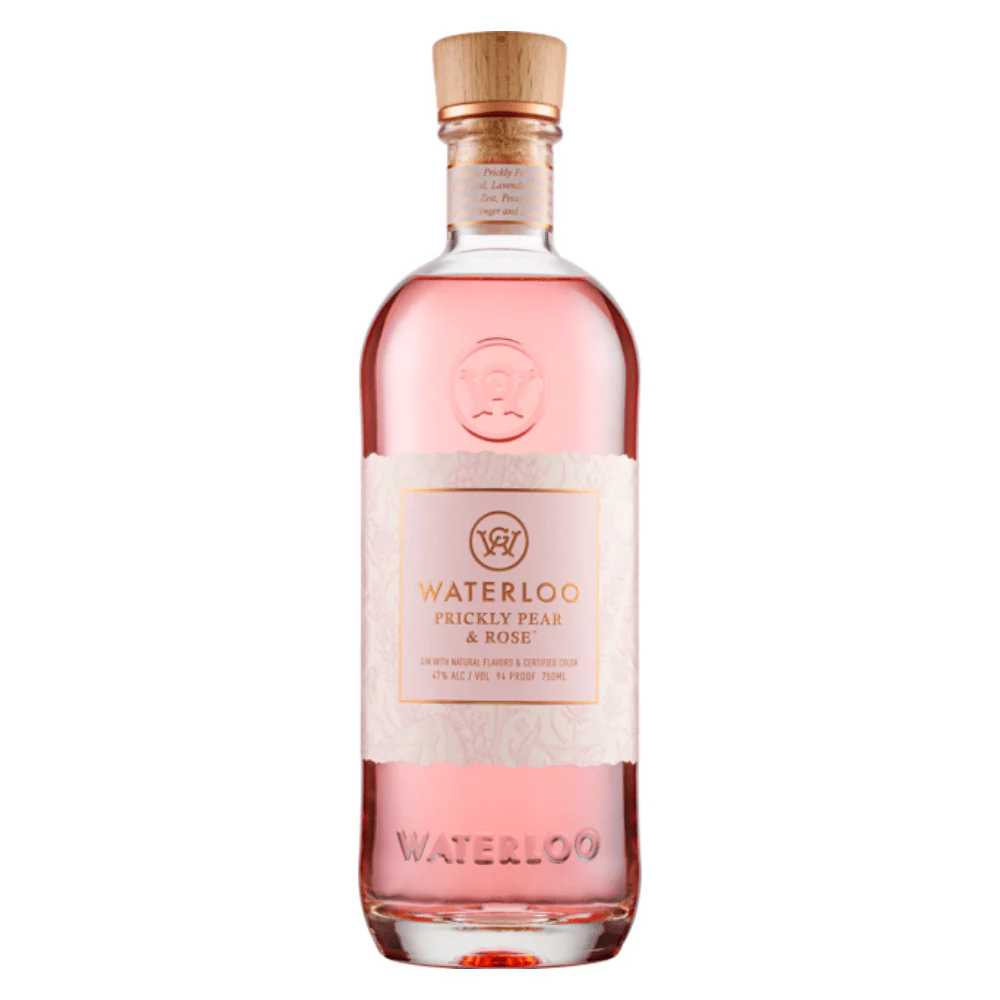 Waterloo Prickly Pear & Rose Gin