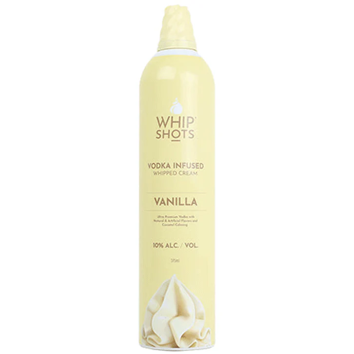 Whipshots Vanilla Vodka Infused Whipped Cream by Cardi B 375ml