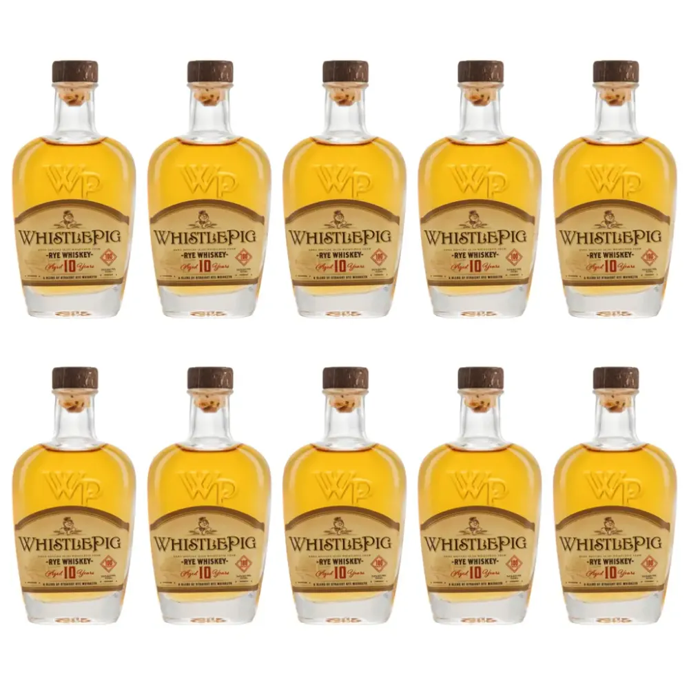 WhistlePig 10 Year Rye 50ml 10 Pack