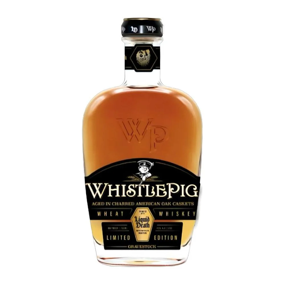 WhistlePig x Liquid Death GraveStock Wheat Whiskey Limited Edition