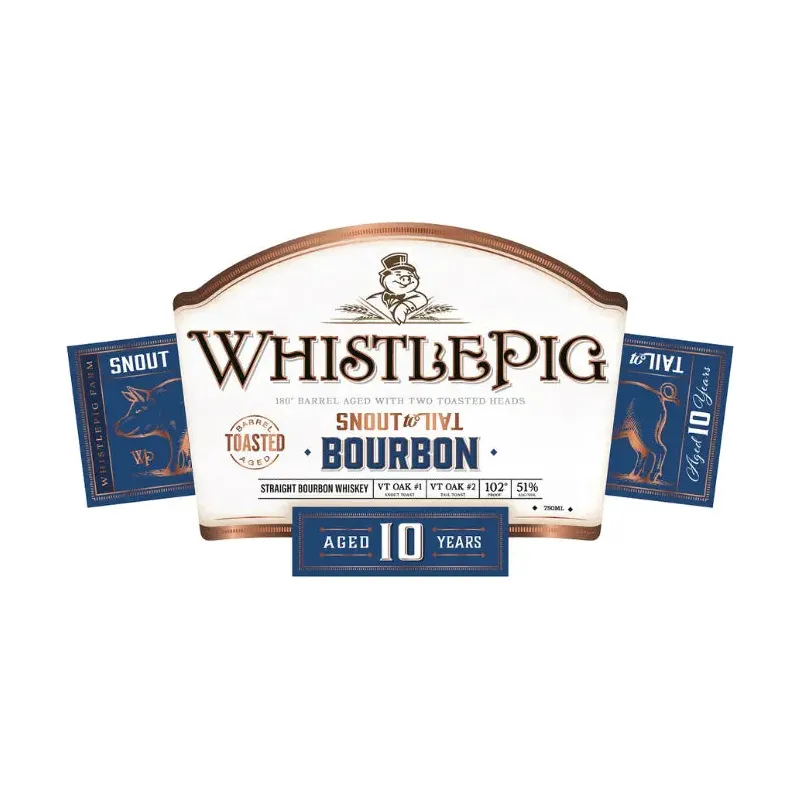 WhistlePig Snout to Tail 10 Year Toasted Straight Bourbon 750mL - Image 2