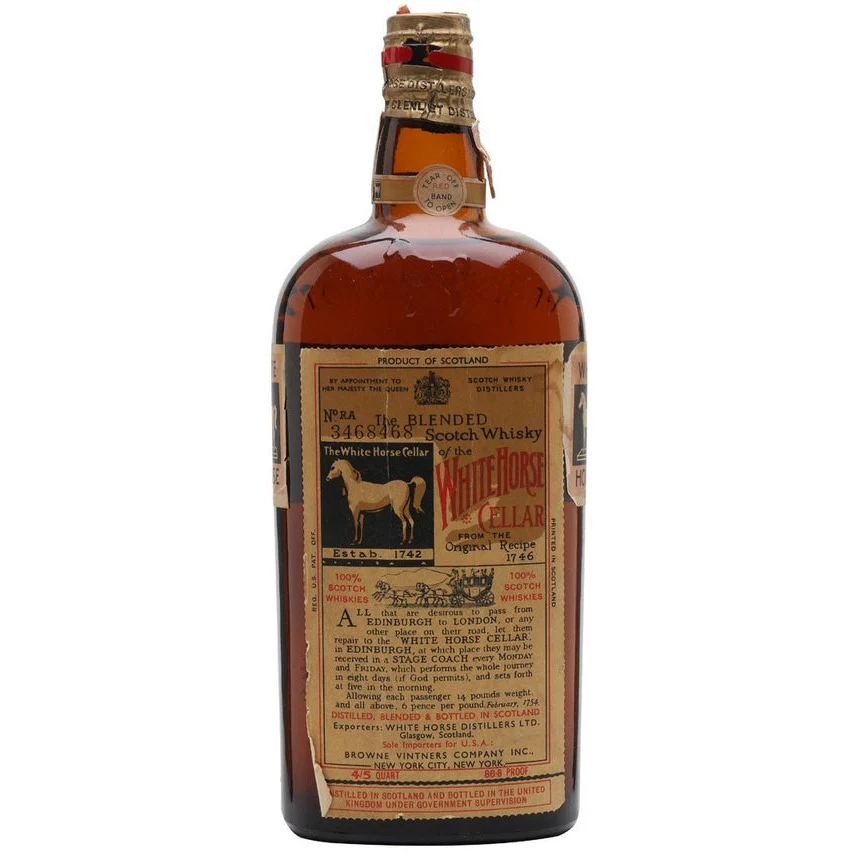 White Horse Spring Cap Blended Scotch