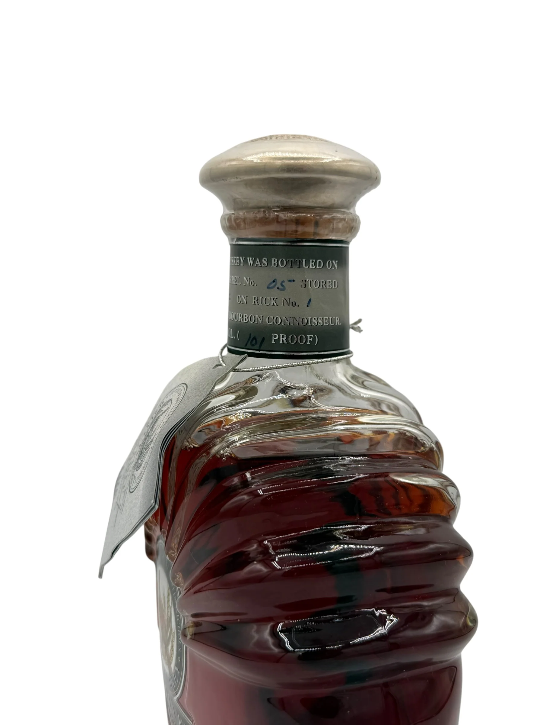 Wild Turkey Kentucky Spirit w/Tag (Pewter Top) 12-16-95 Barrel #05 101 Proof - Image 3