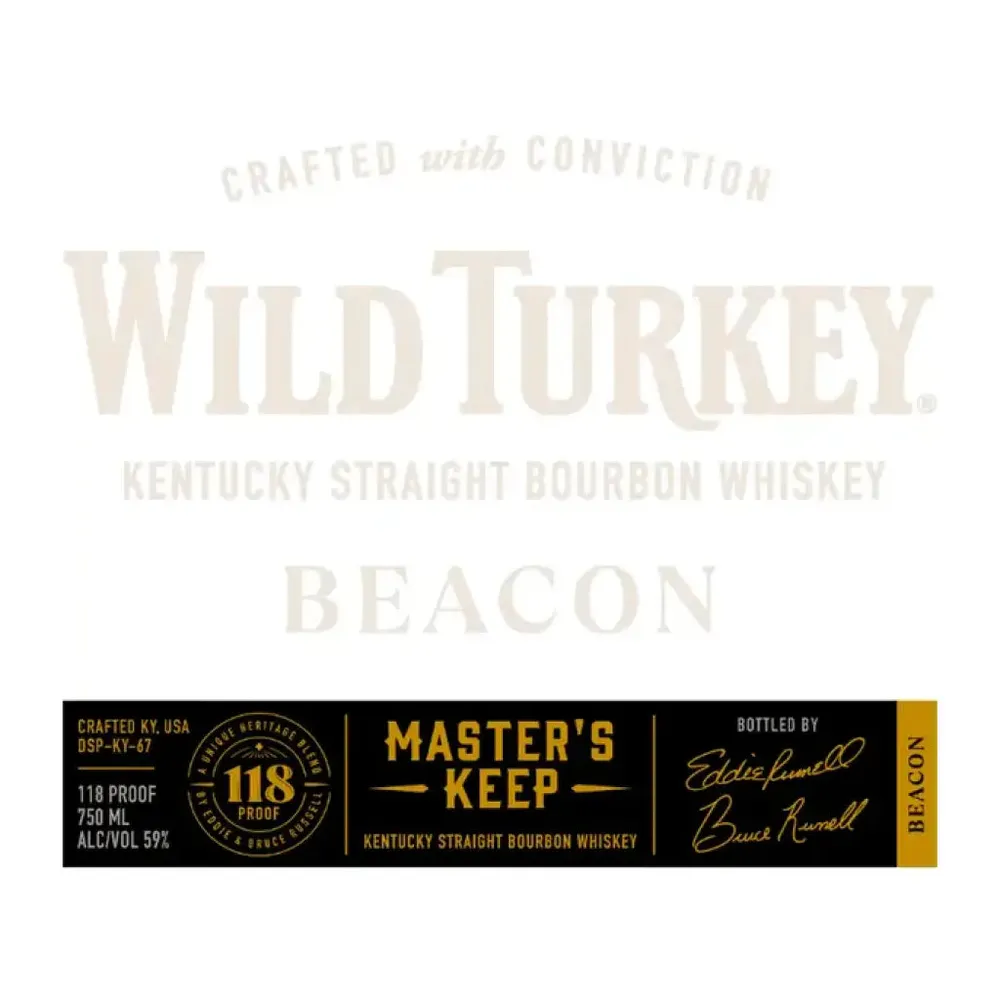 Wild Turkey Master's Keep Beacon Bourbon Whiskey 750ml - Image 2