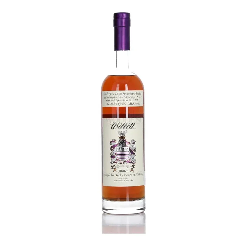 Willett Family Estate Single Barrel Bourbon 10 Year Old #2114 119.4 Proof