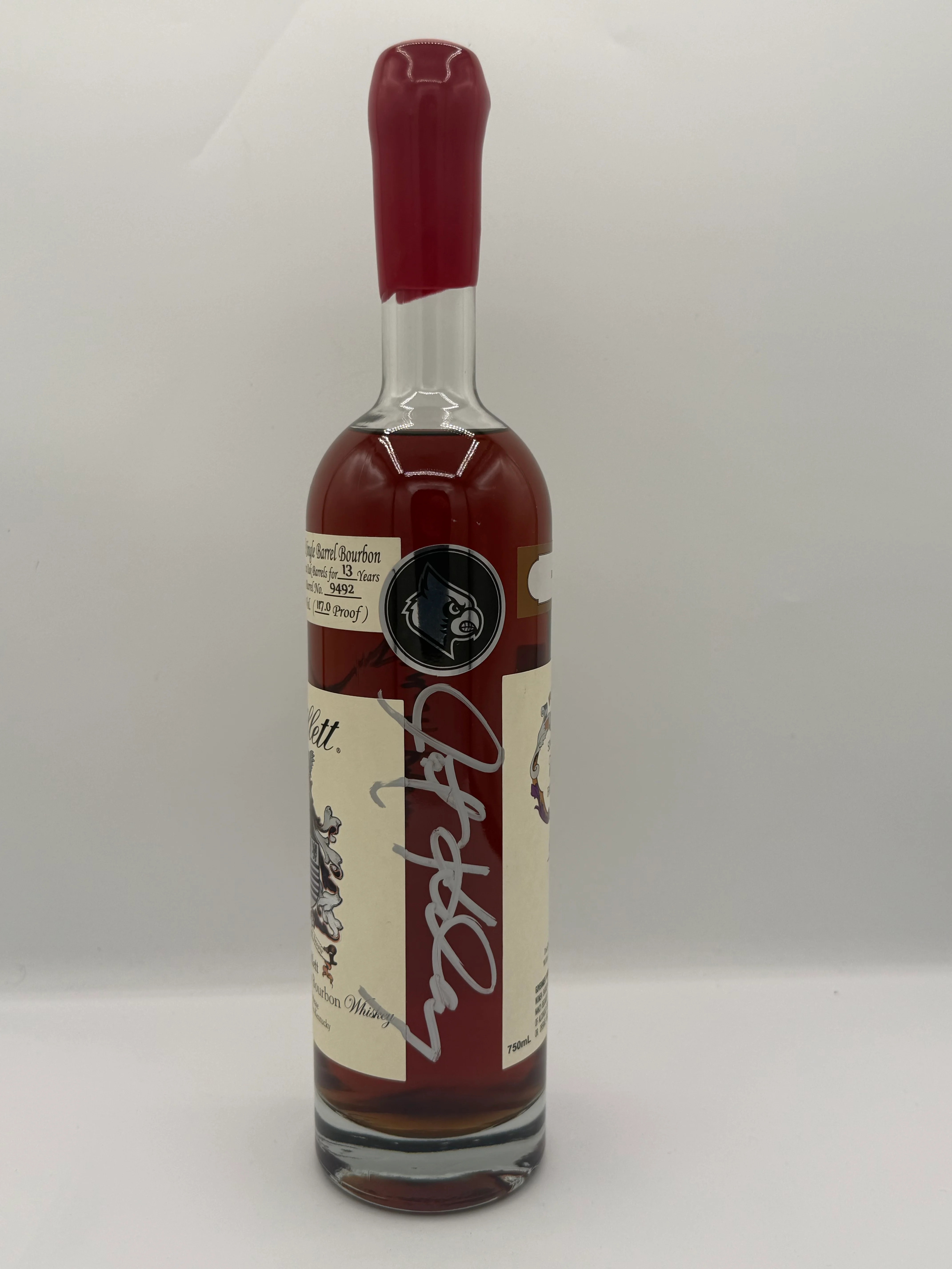 Willett Family Estate Single Barrel Bourbon 13 Year Old #9492 Louisville Seven 117 Proof Red Wax Revival - Image 3