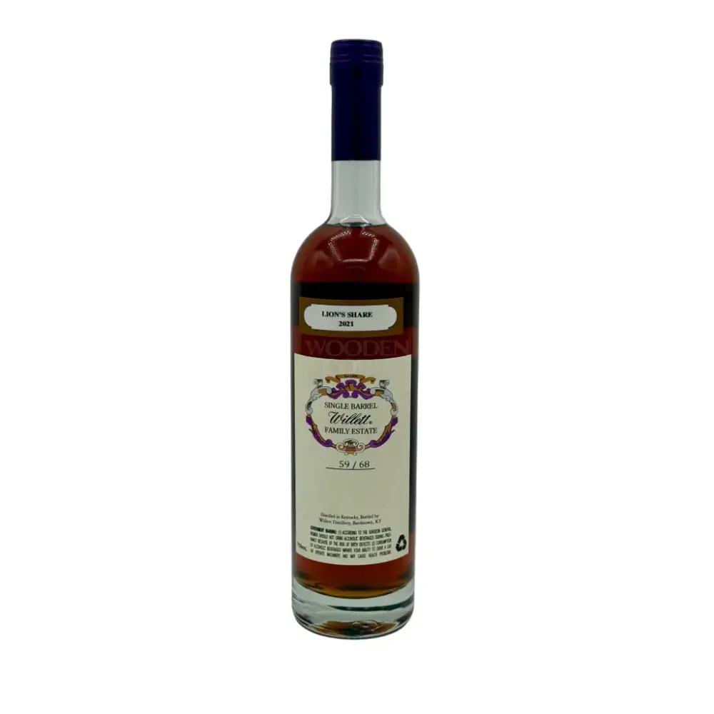 Willett Family Estate Single Barrel Bourbon 19 Year Old #1565 119 Proof "Lion's Share" - Image 2