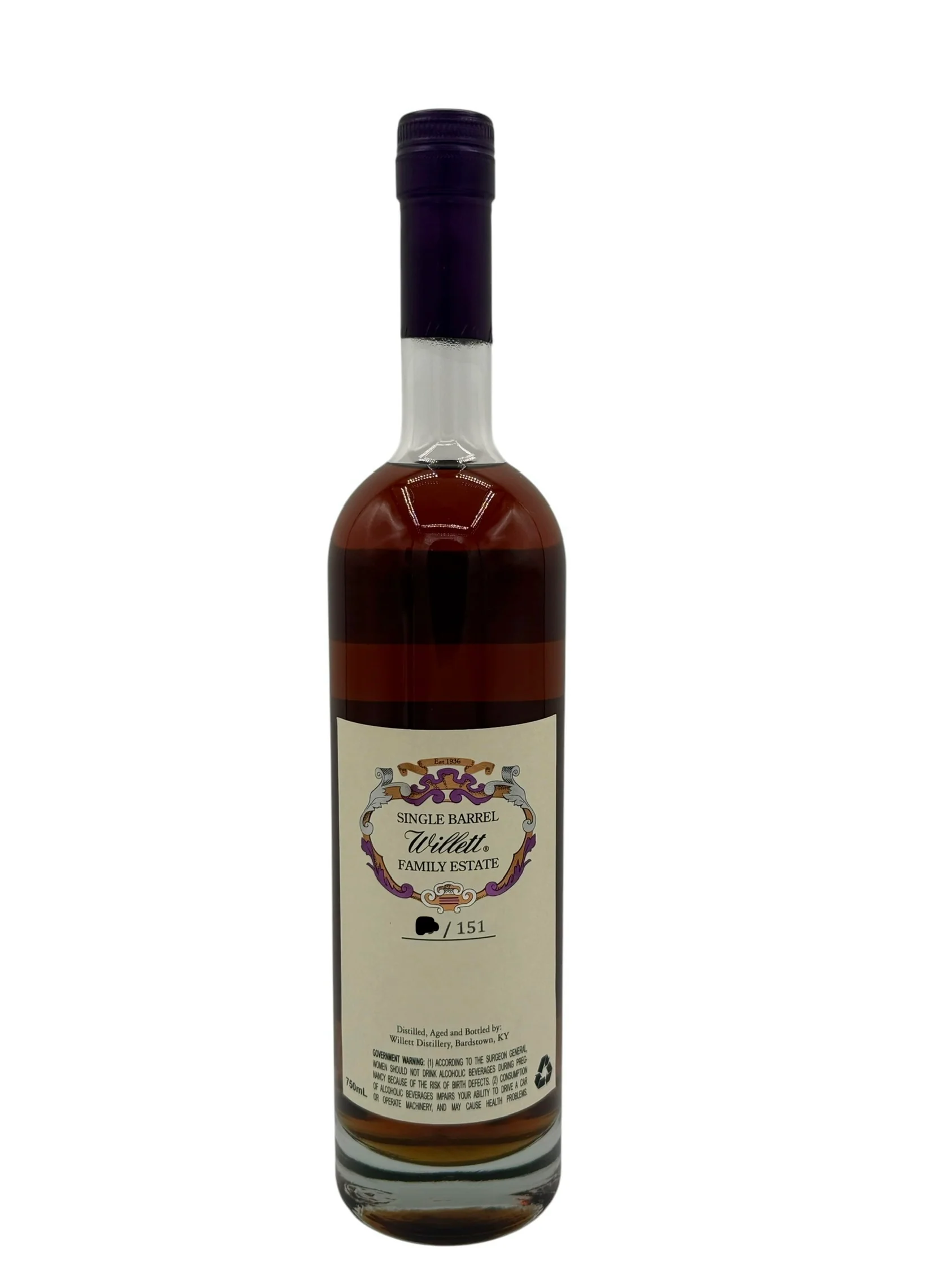 Willett Family Estate Single Barrel Bourbon 8 Year Old #4794 131.4 Proof - Image 2