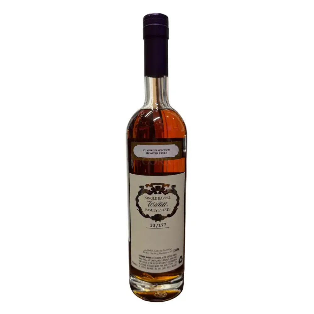 Willett Single Barrel Bourbon 14 Year Old Barrel #1222 113.8 Proof - Sourced Distillate Wooden Cork Selection - Image 2