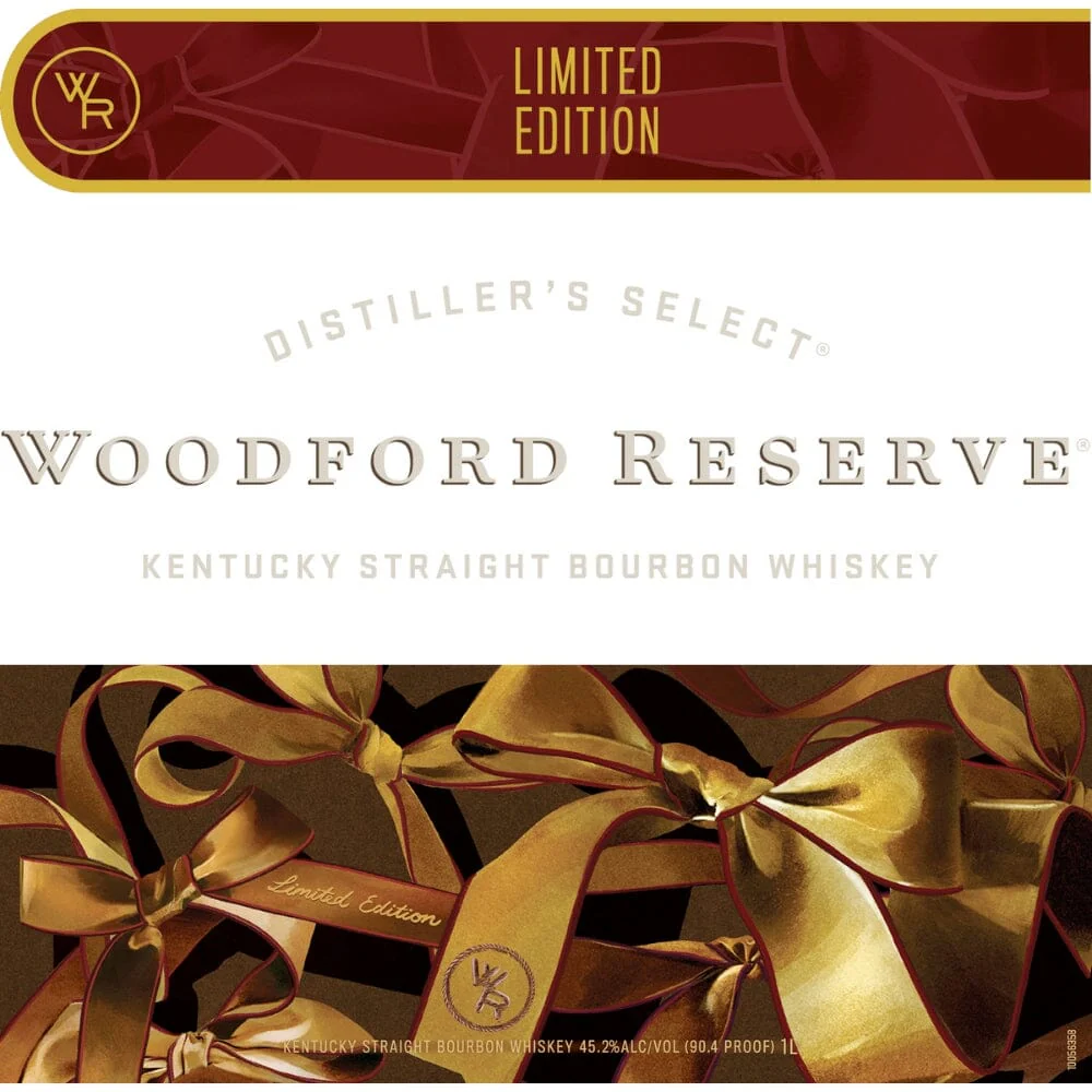 Woodford Reserve Holiday Edition Bourbon 2024 1L - Image 2