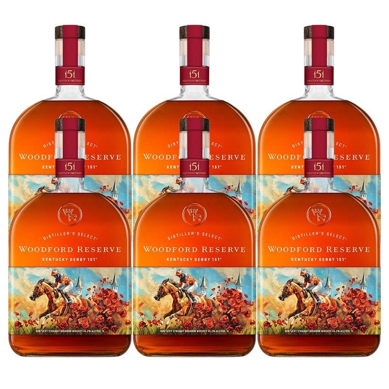 Woodford Reserve Kentucky Straight Bourbon Whiskey Kentucky Derby 151 Edition - Image 5