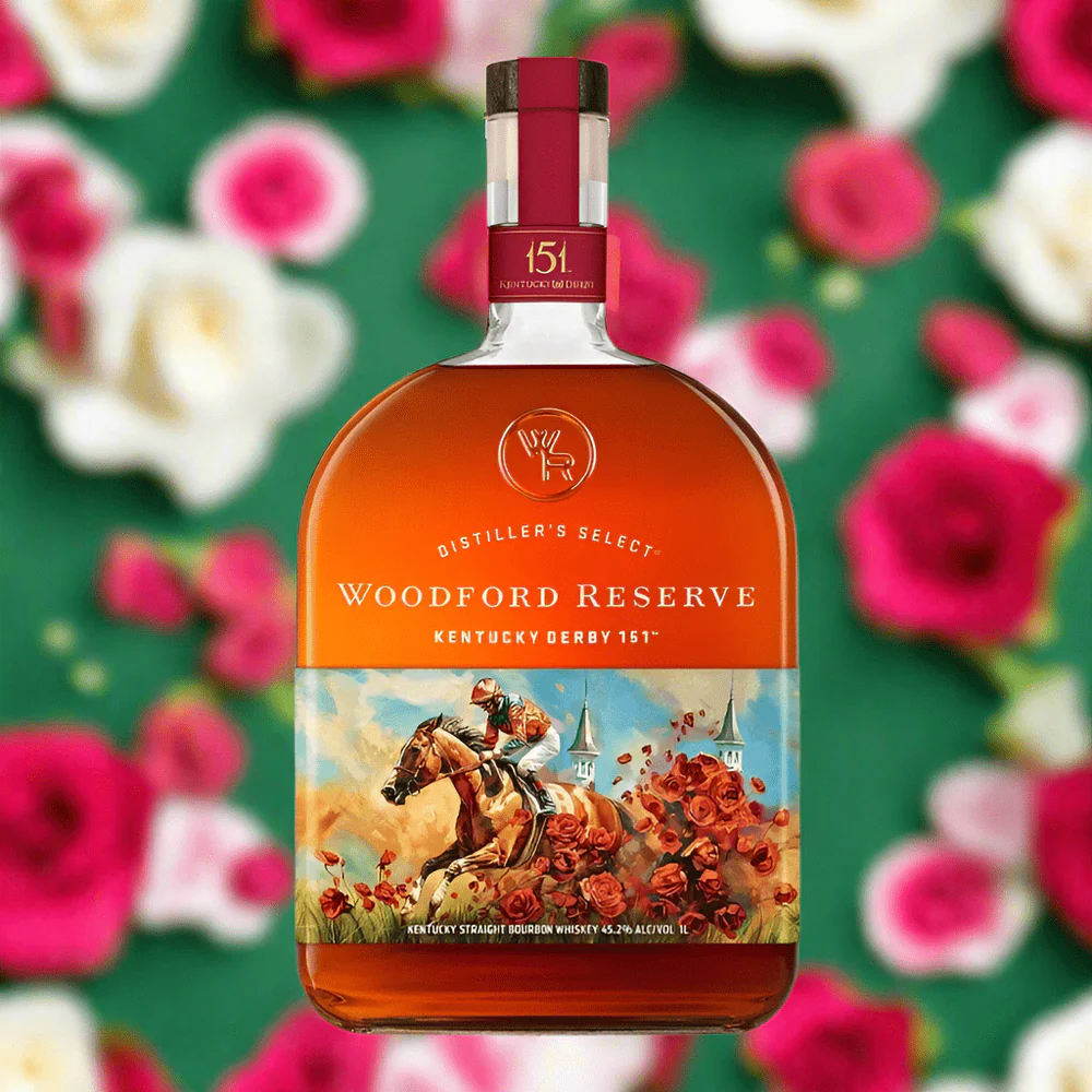 Woodford Reserve Kentucky Straight Bourbon Whiskey Kentucky Derby 151 Edition - Image 6