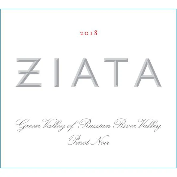 Ziata Green Valley Russian River Valley Pinot Noir 750ml